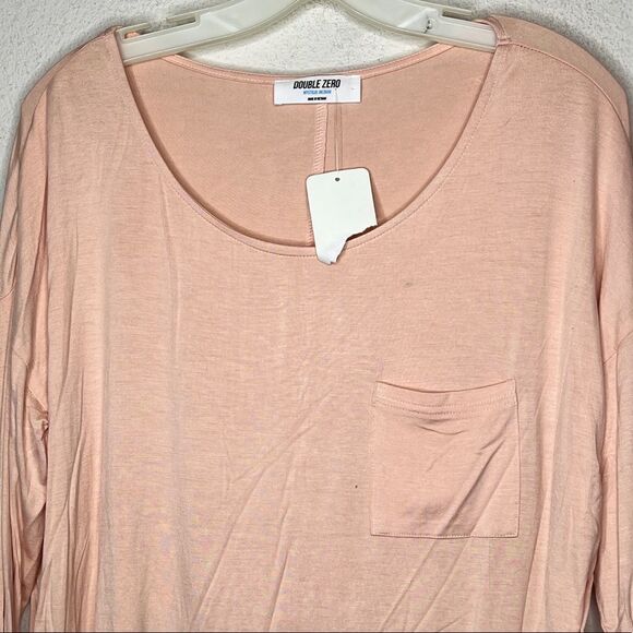 Double Zero Pink Top nwt - Picture 2 of 8